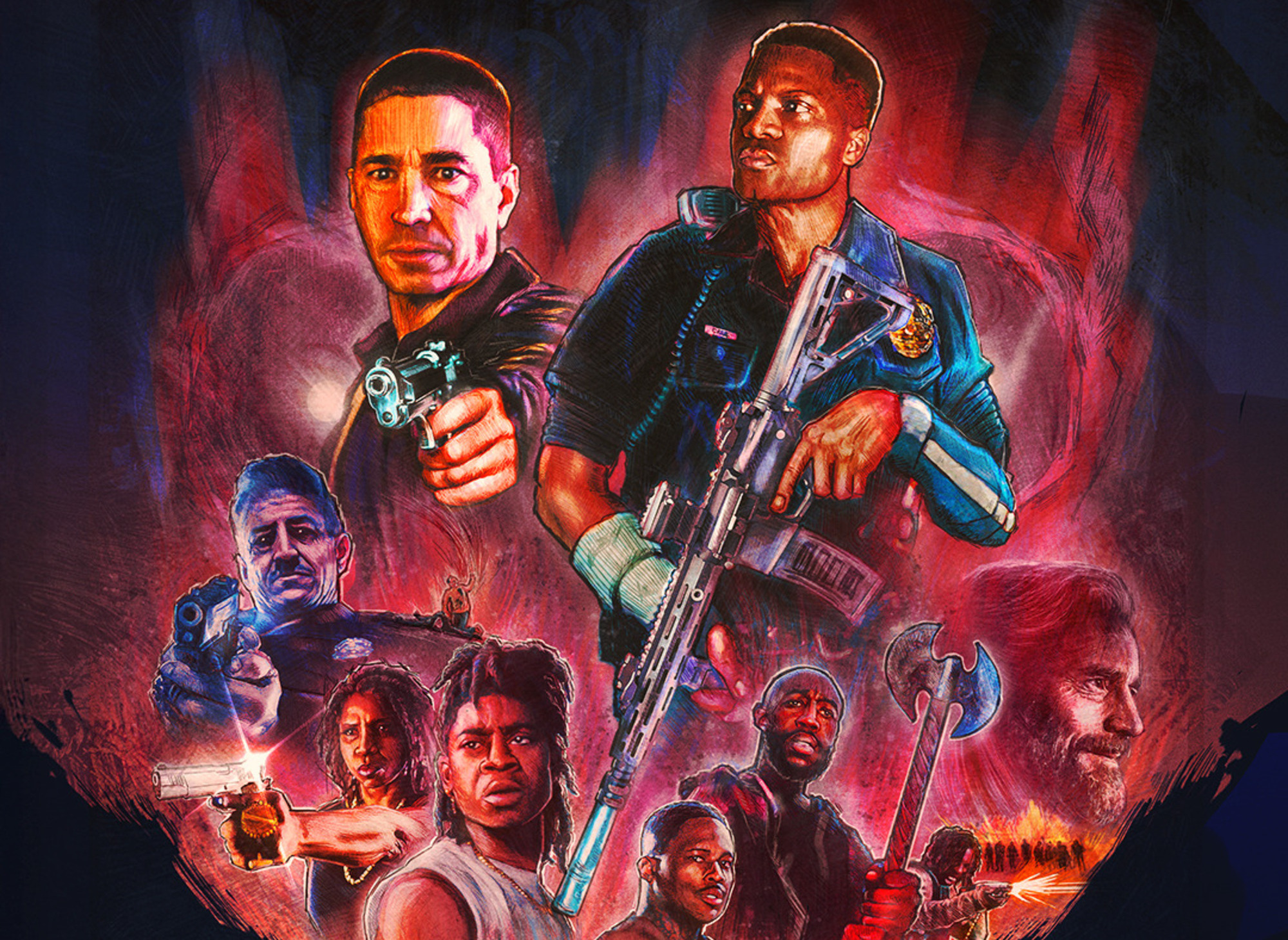 Night Patrol: New Poster Released For Upcoming Horror Cop Film