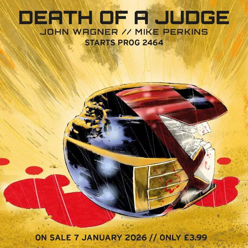 John Wagner Returns To 2000AD For Judge Dredd: Death Of A Judge