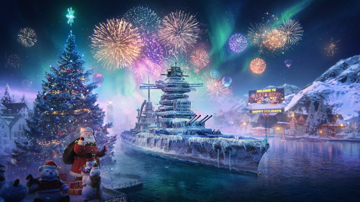 Both World of Warships Titles Receive Holiday Updates