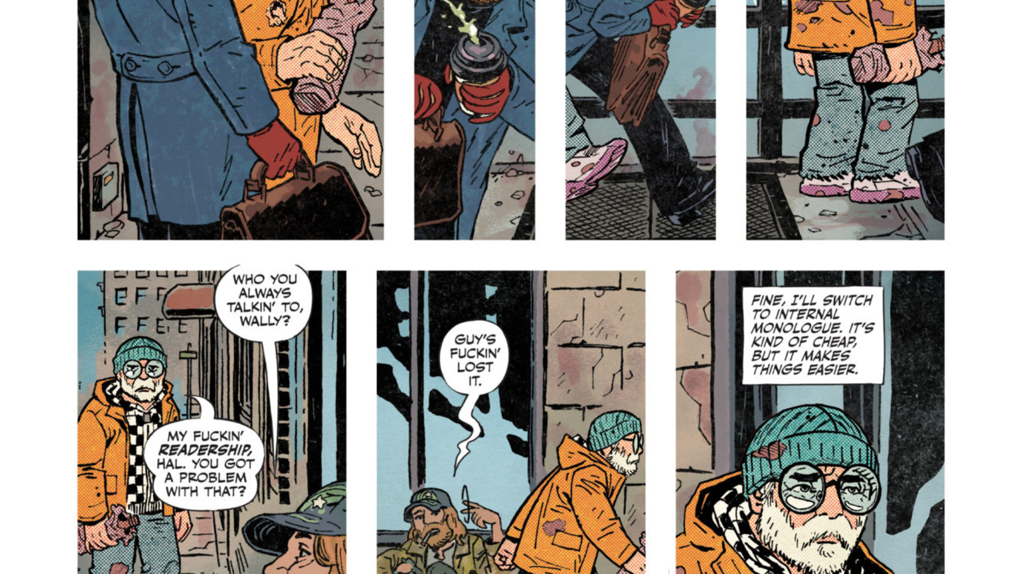 Assorted Crisis Events #8 Preview: Gutter Life Crisis