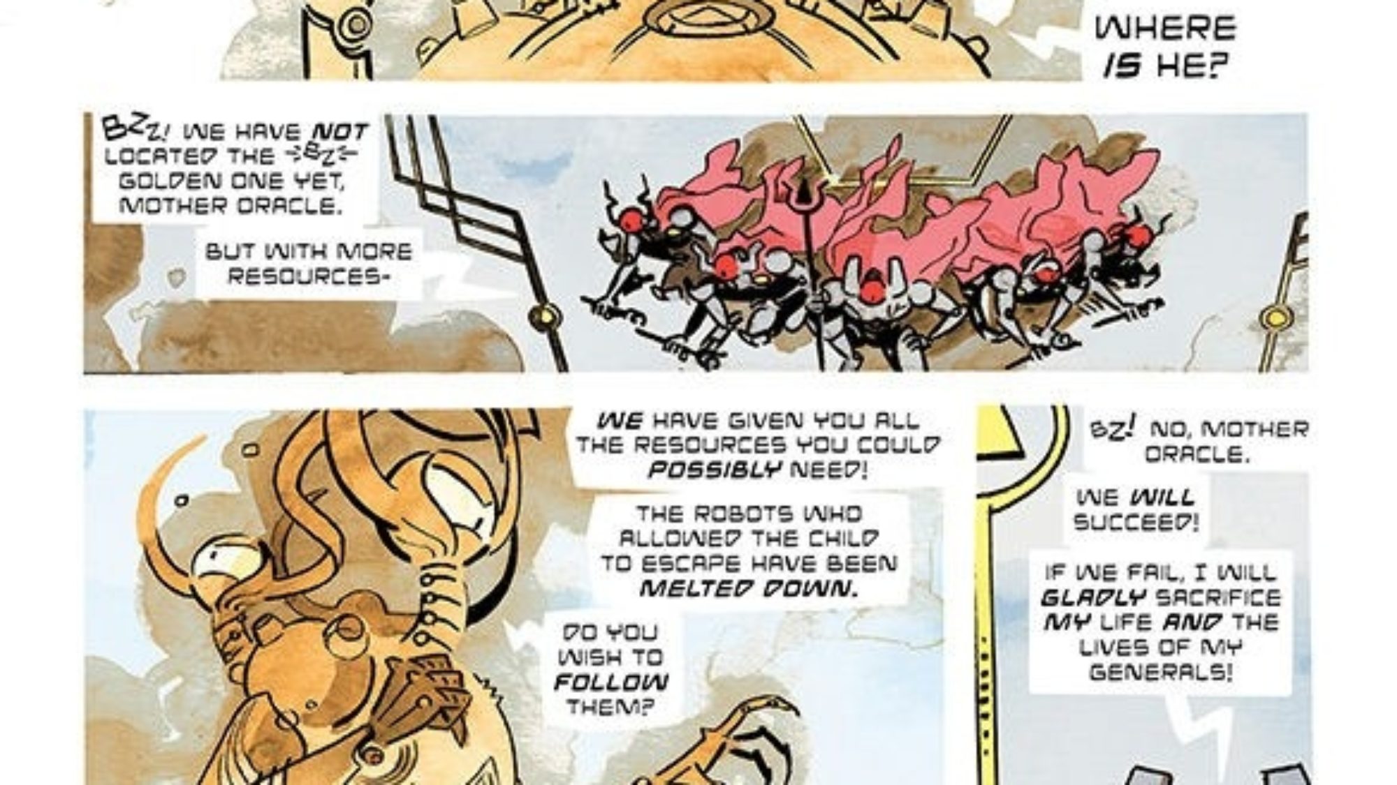 Kaya TP Vol. 5 Preview: Robots, Rebels, and Family Feuds