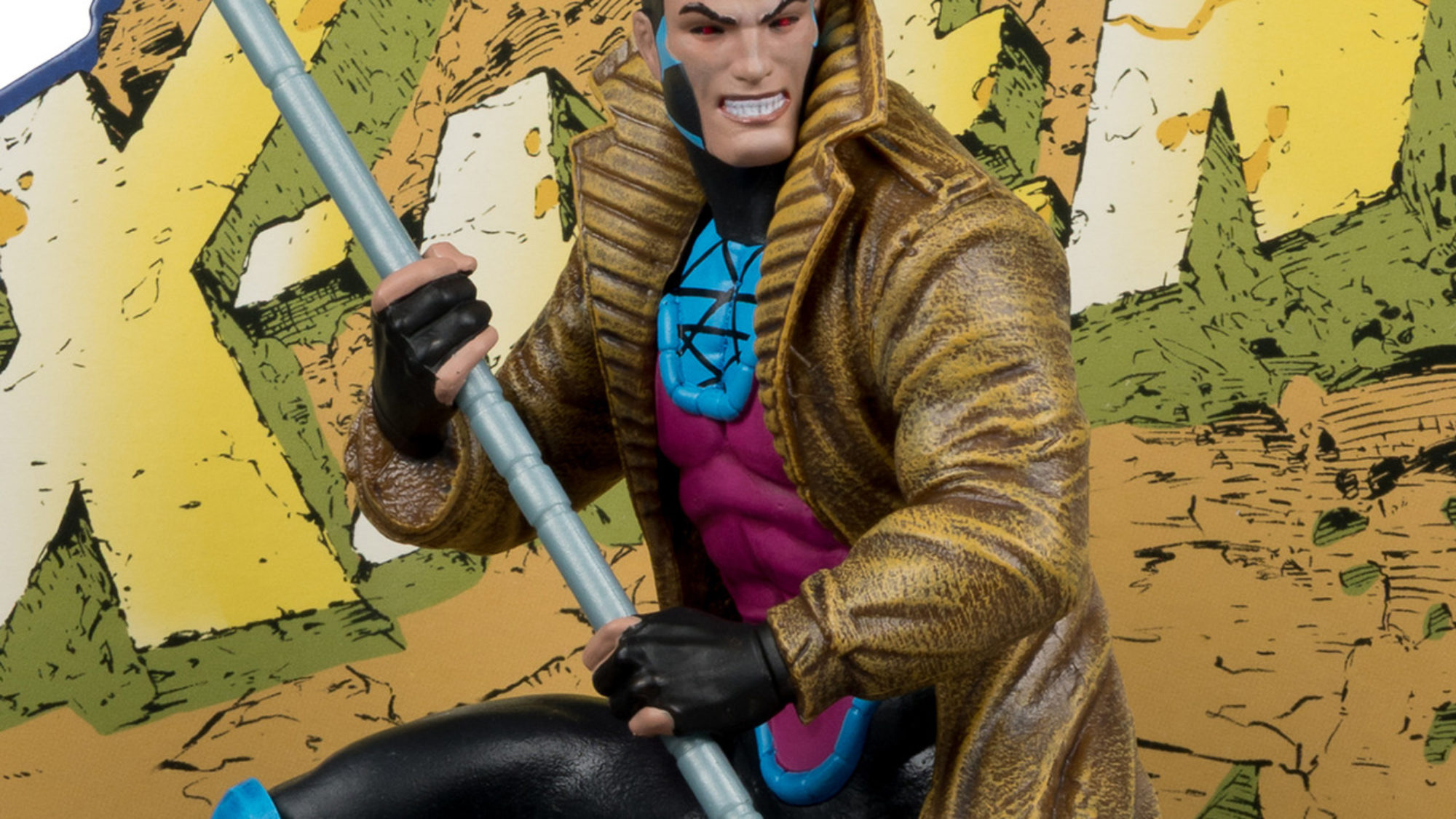 Build Up Your McFarlane Toys X-Men #1 Statue Collection with Gambit
