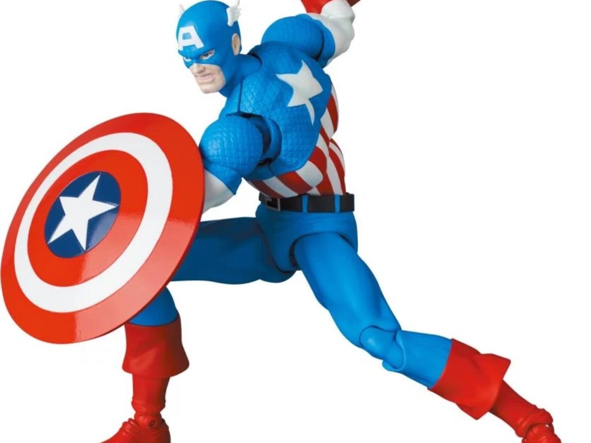 Marvel Comics Captain America Returns with A MAFEX Reissue