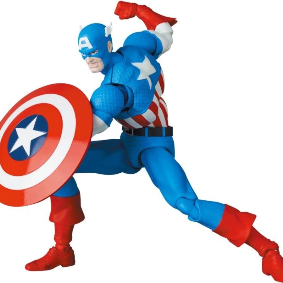 Marvel Comics Captain America Returns with A MAFEX Reissue