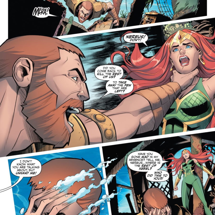 Aquaman #13 Preview: Mera Makes Waves, Manta Makes Trouble