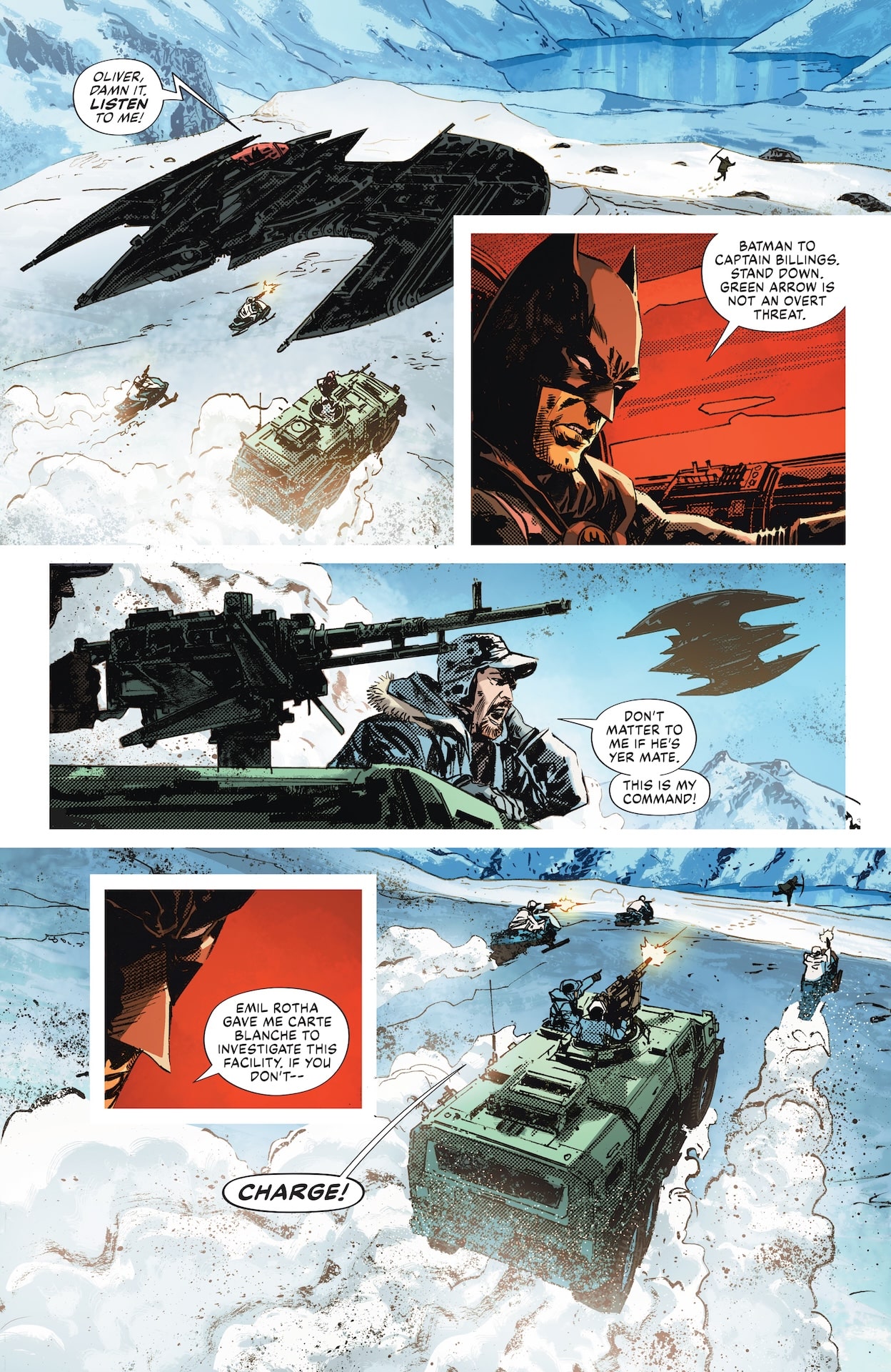 Batman/Green Arrow/The Question: Arcadia #2 Preview: Brain Freeze