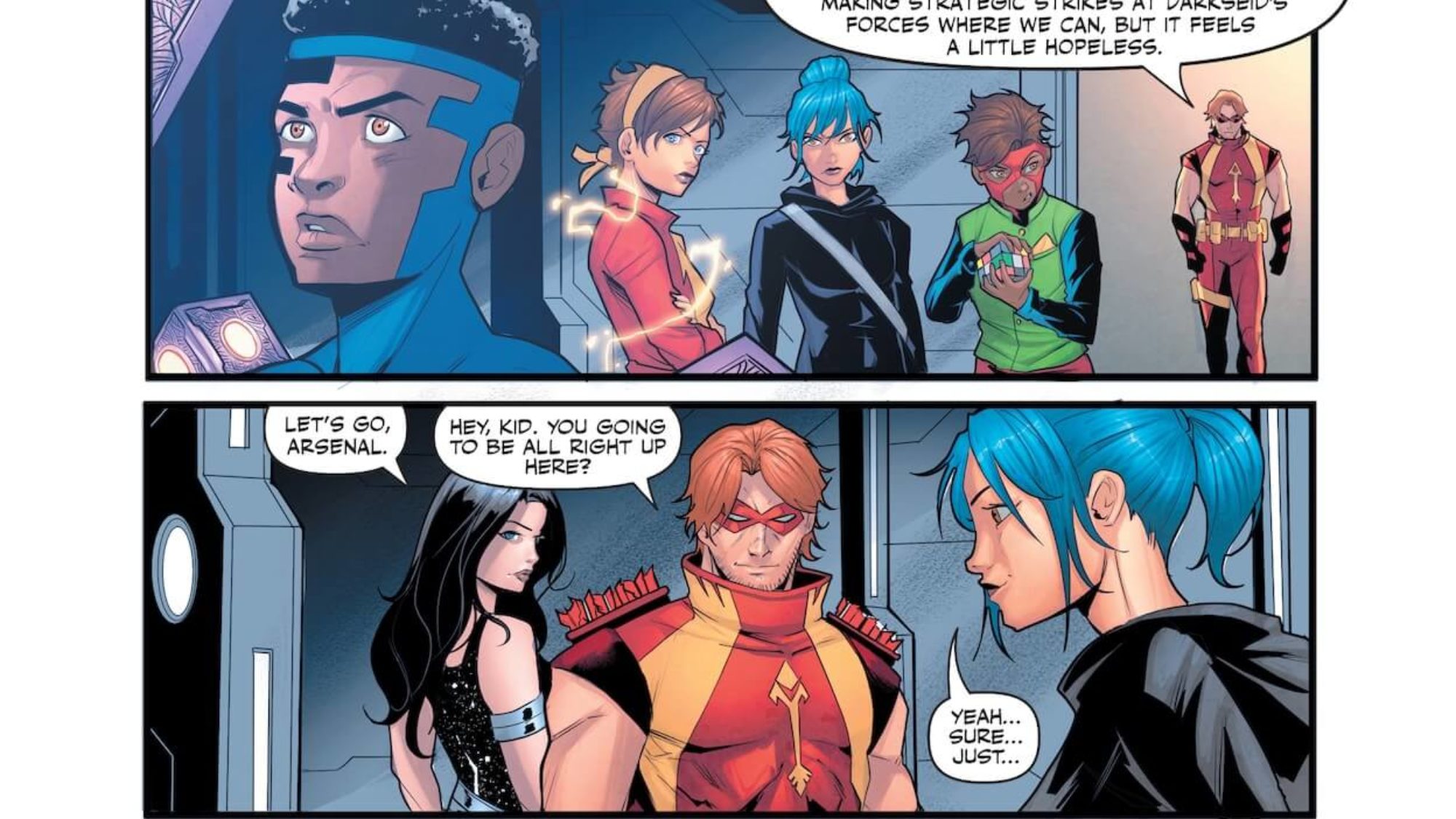 DC KO: The Kids Are All Fight Special #1 Preview: .