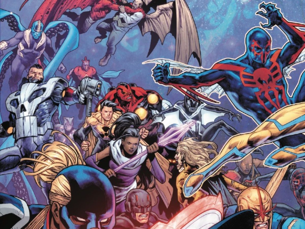 The End 2099 #2 Preview: Multiverse Meltdown, May the Best Spider Win