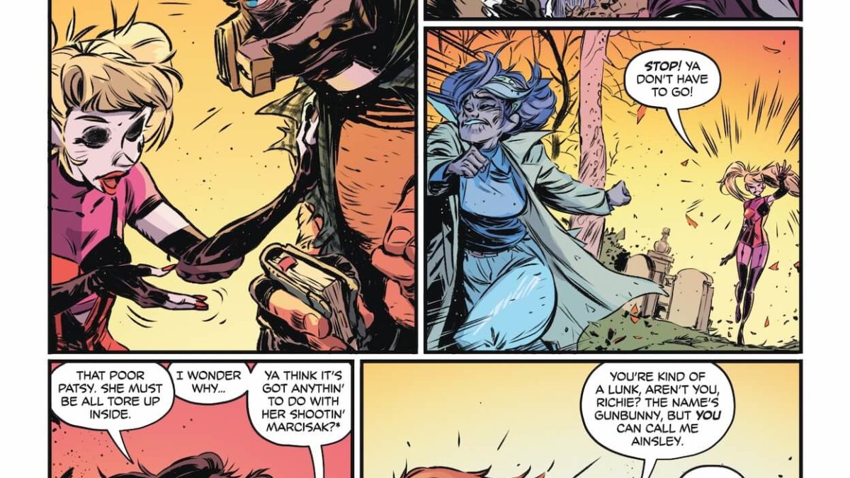 Harley Quinn #58 Preview: Blimps and Bazookas