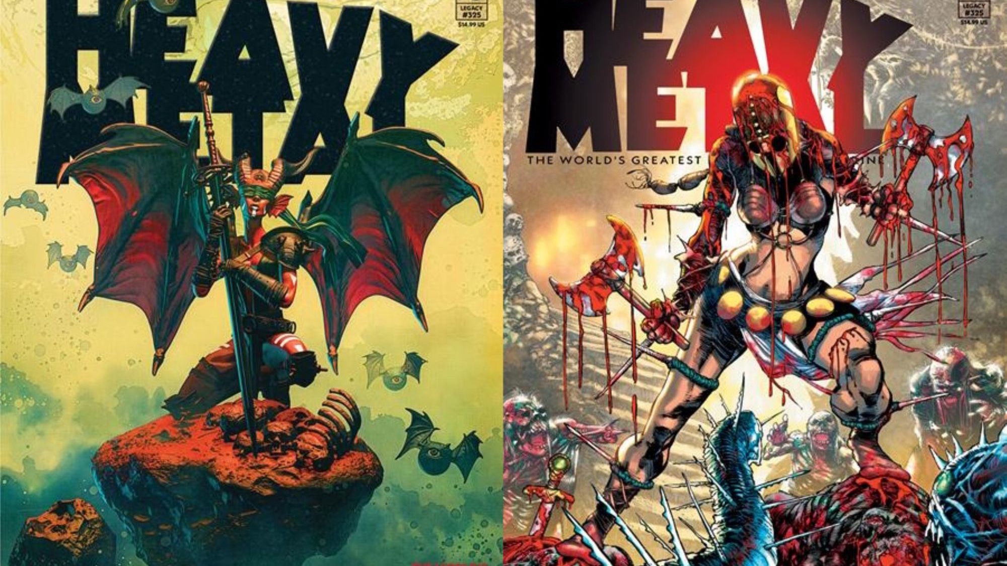 Dark Horizons and Thellus Begin in Heavy Metal’s April 2026 Solicits
