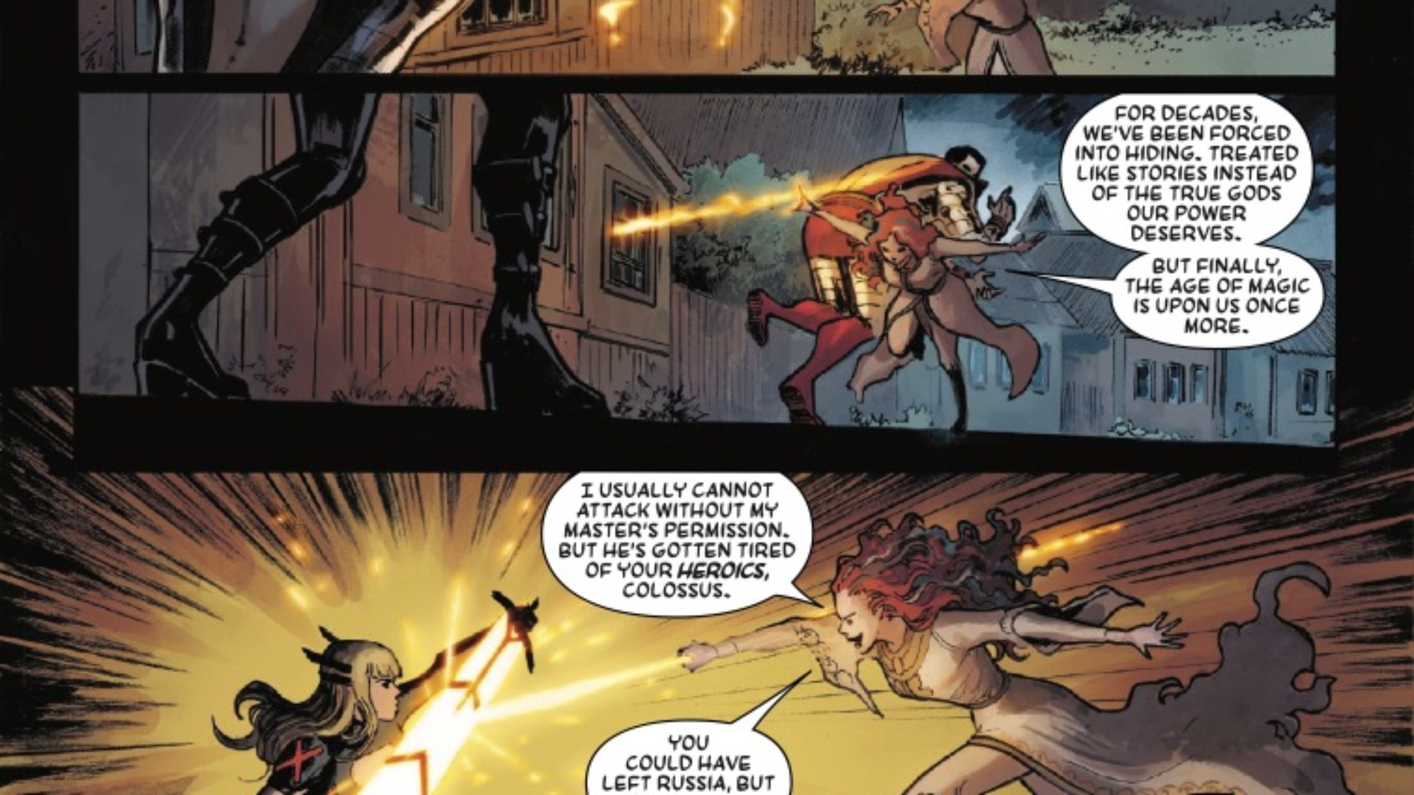 Magik and Colossus #1 Preview: Metal Meets Mysticism in Russia