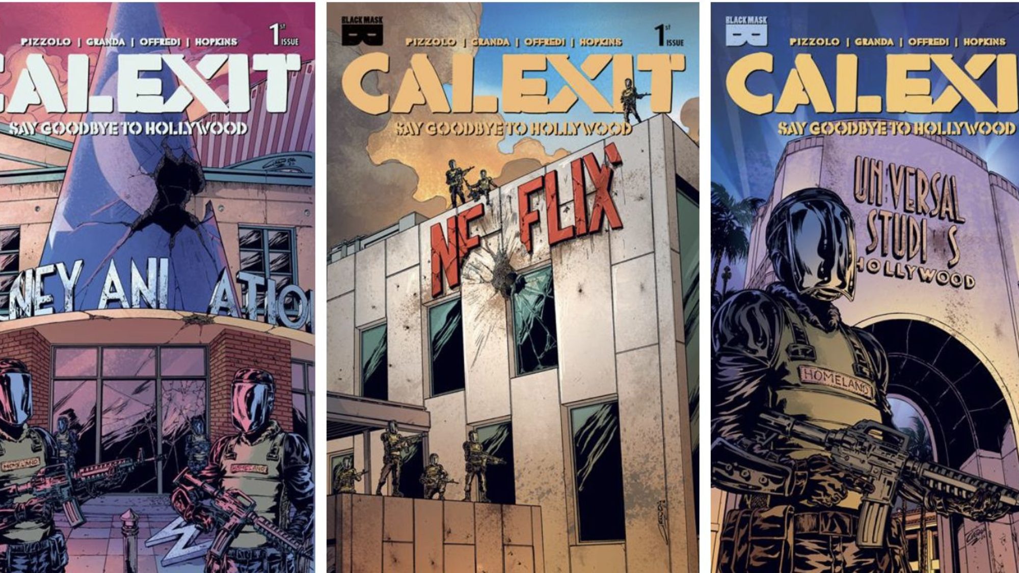 Calexit: Say Goodbye To Hollywood- Black Mask Full April 2026 Solicits