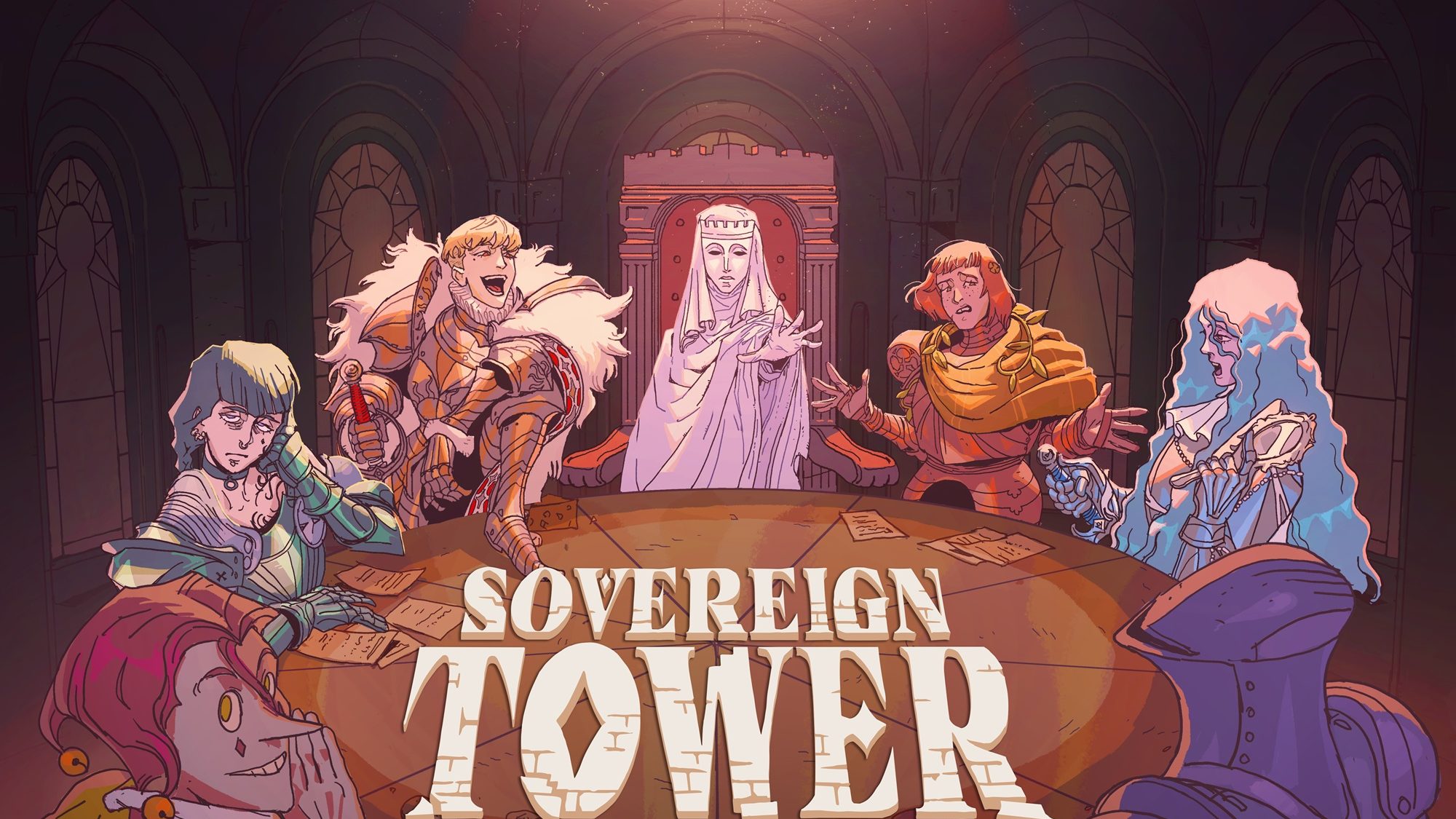 Round Table Management RPG Sovereign Tower Unveiled