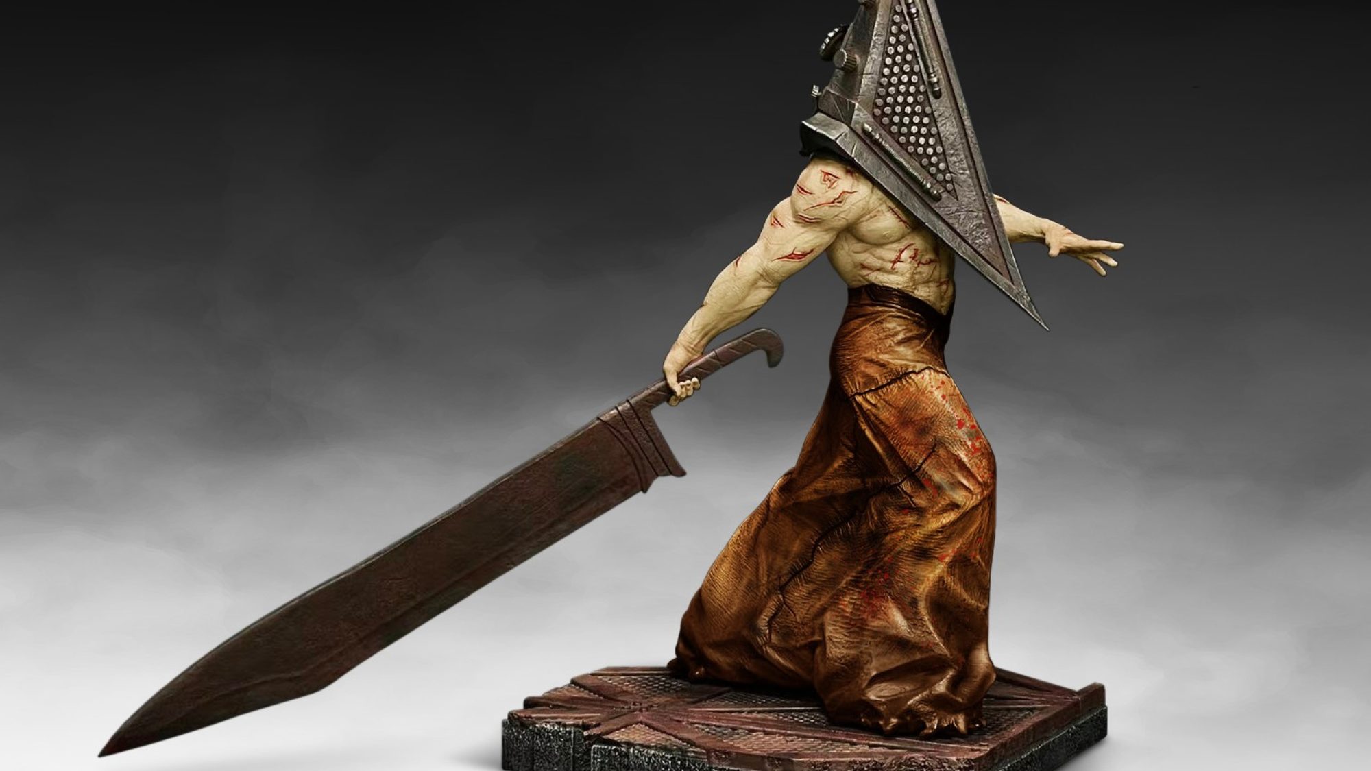 Embrace Your Guilt with A New Silent Hill 2 Pyramid Head Statue&nbsp;