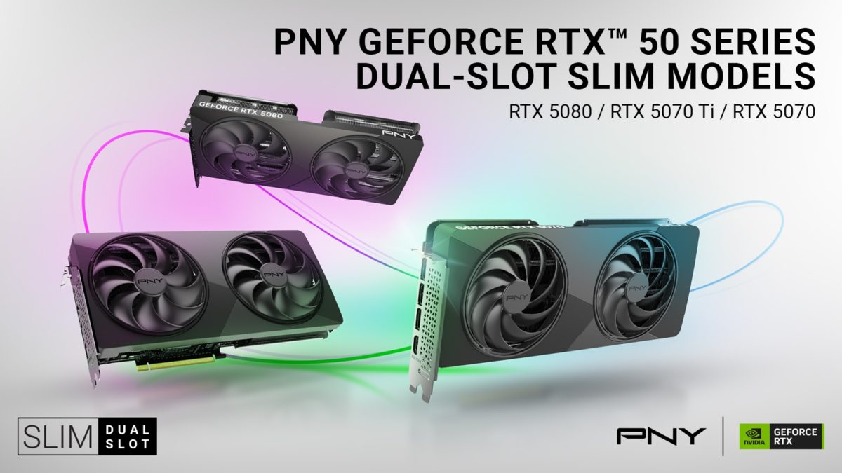 bleedingcool.com - Gavin Sheehan - PNY Reveals New Dual Slot Slim RTX 50 Series GPUs at CES 2026