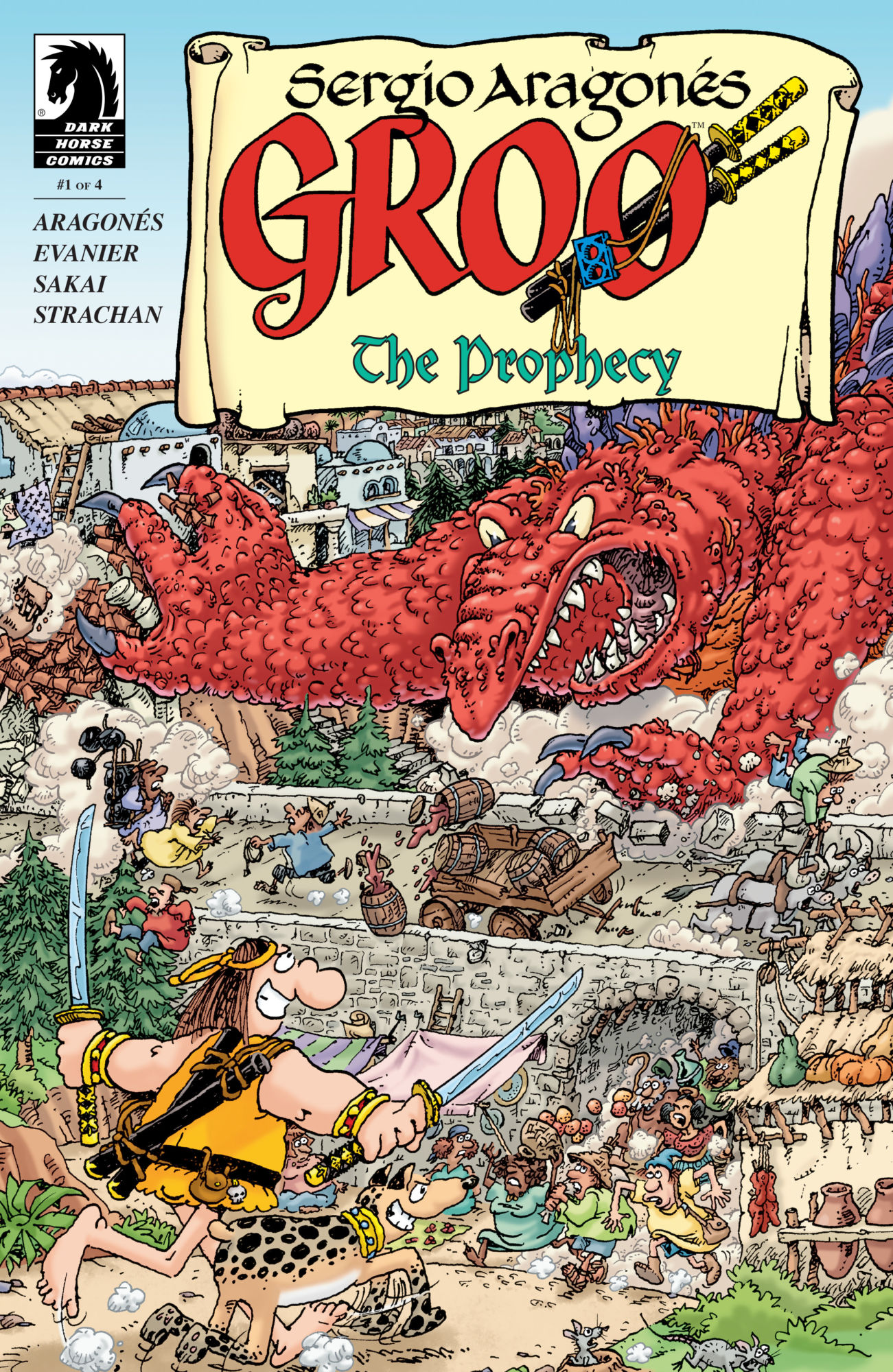 Sergio Aragonés &amp; Mark Evanier's Groo: The Prophecy From Dark Horse