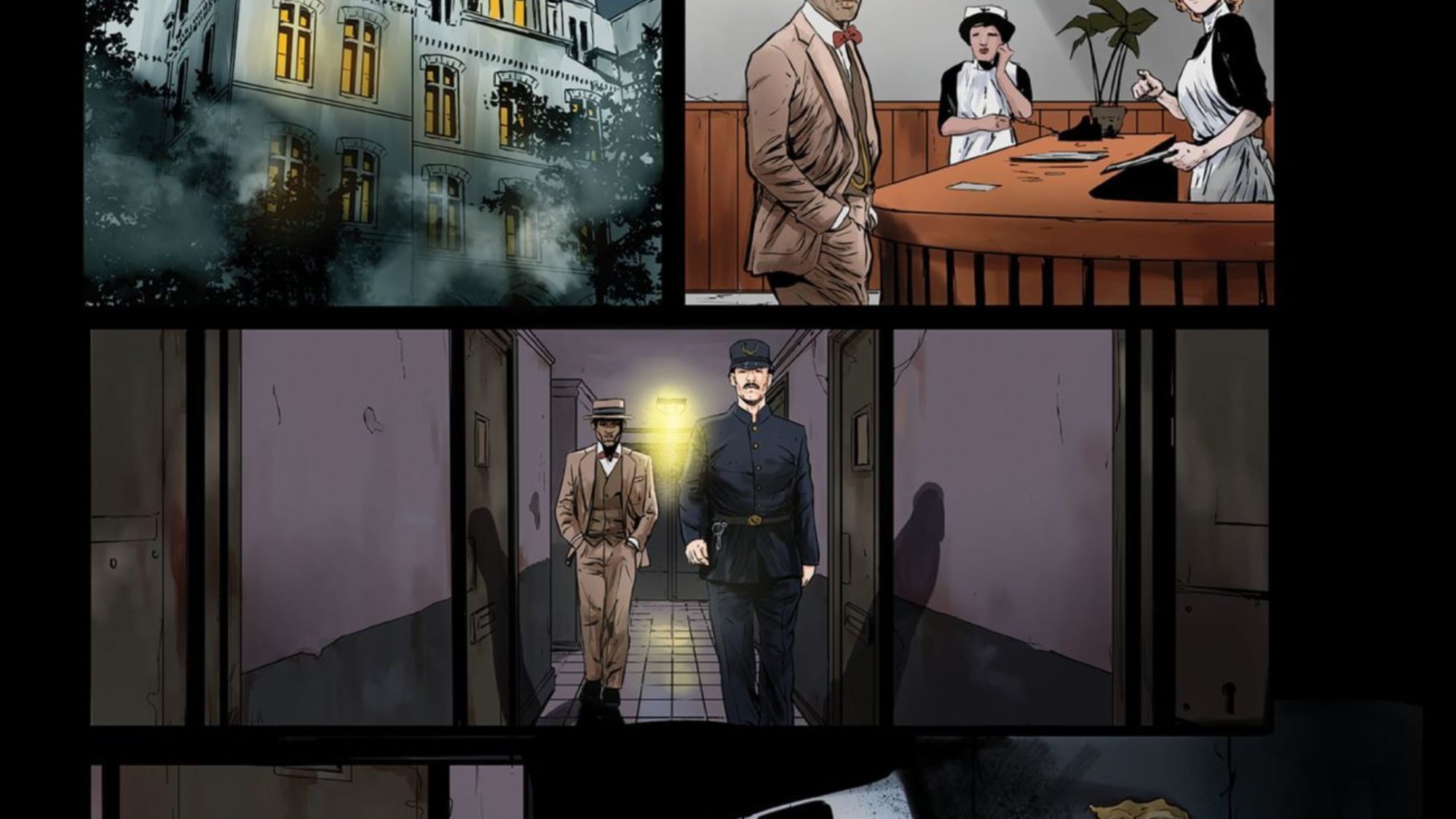 The Thing on the Doorstep #1 Preview: Arkham's Deadly Bromance