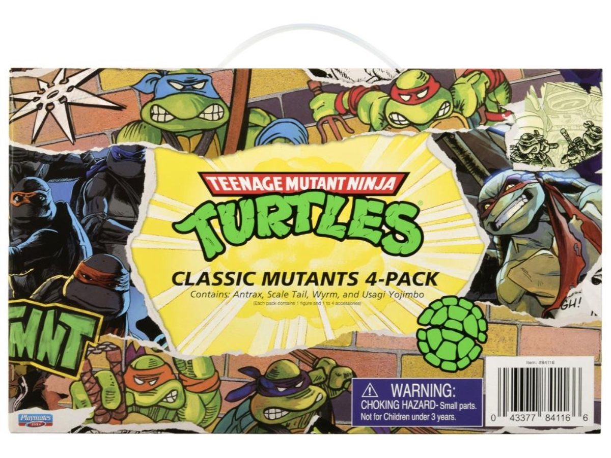 New Teenage Mutant Ninja Turtles Classic Mutants 4-Pack Unveiled