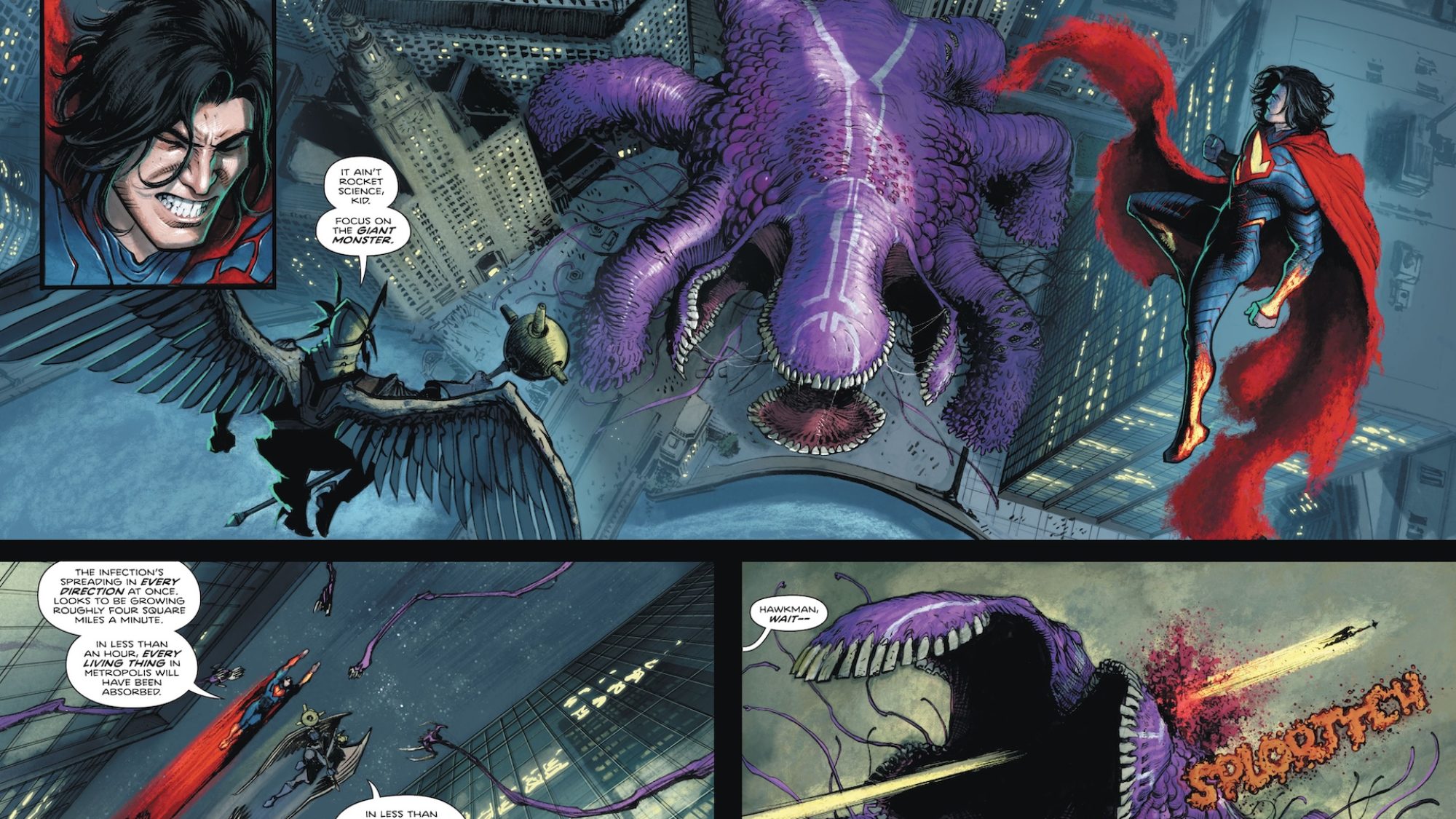 Absolute Superman #17 Preview: Parasite Goes All-You-Can-Eat Absolute Superman #17 Preview: Parasite Goes All-You-Can-Eat