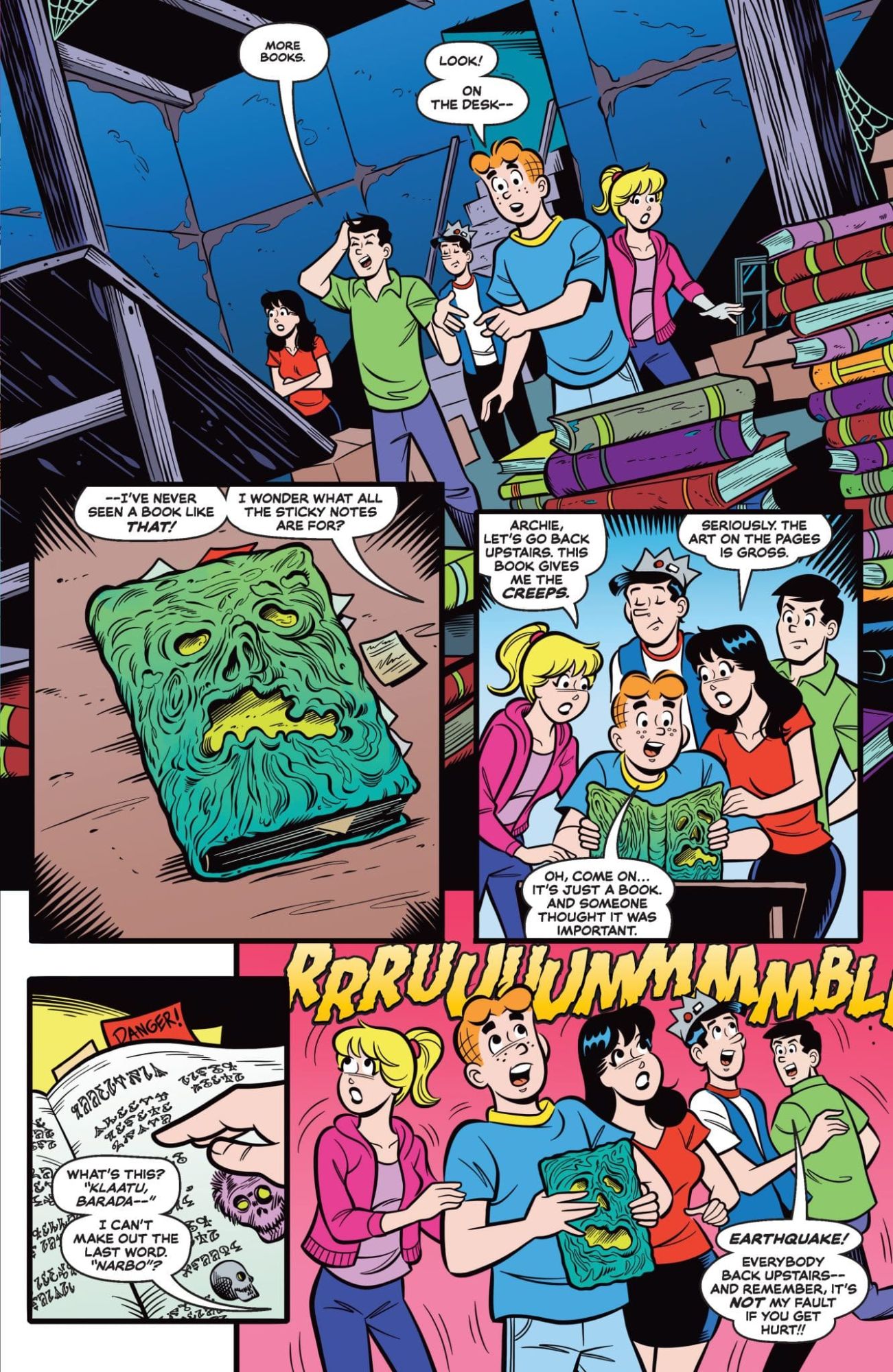 Archie x Army of Darkness #1 Preview: Archie's Necronomicon Nightmare
