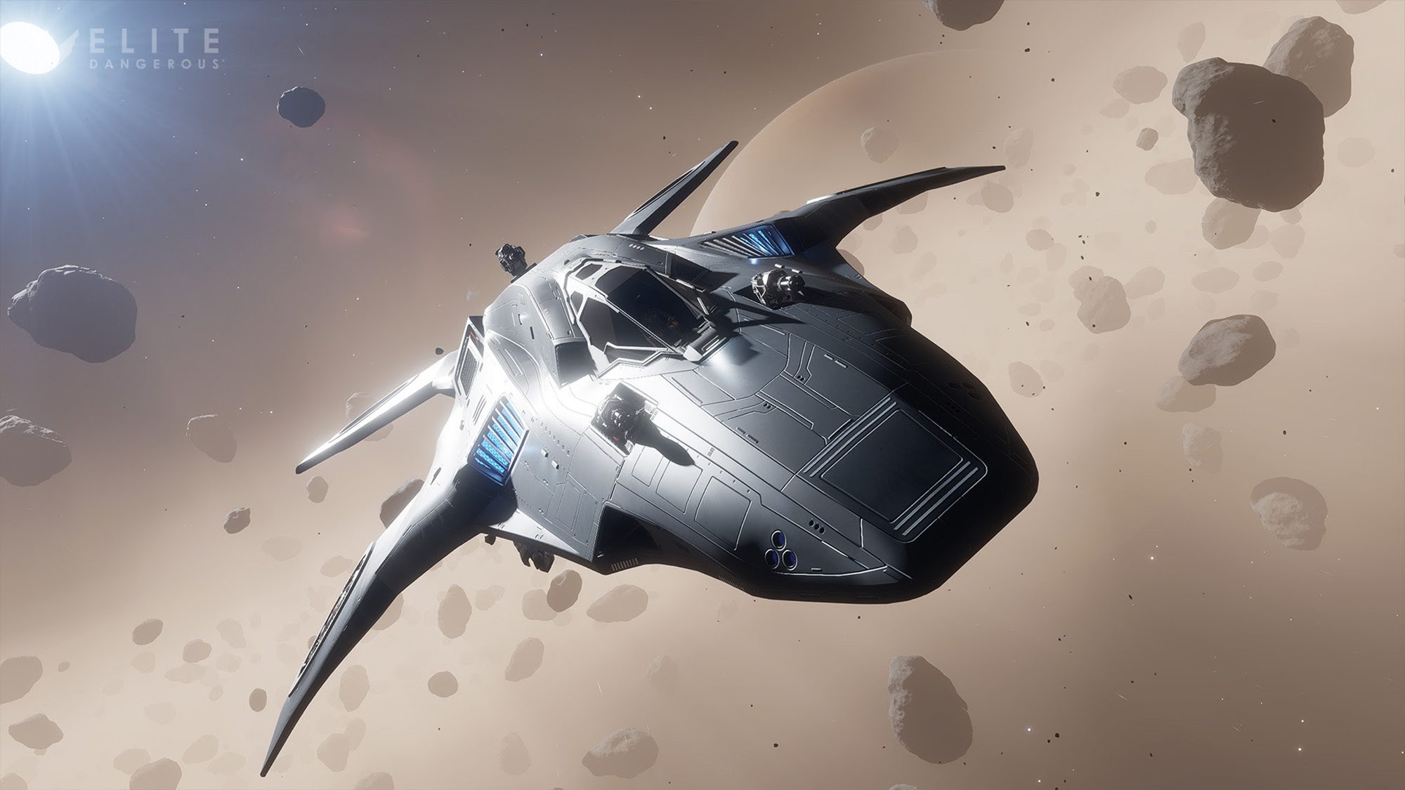 Elite Dangerous представляет новый корабль Kestrel Mk II