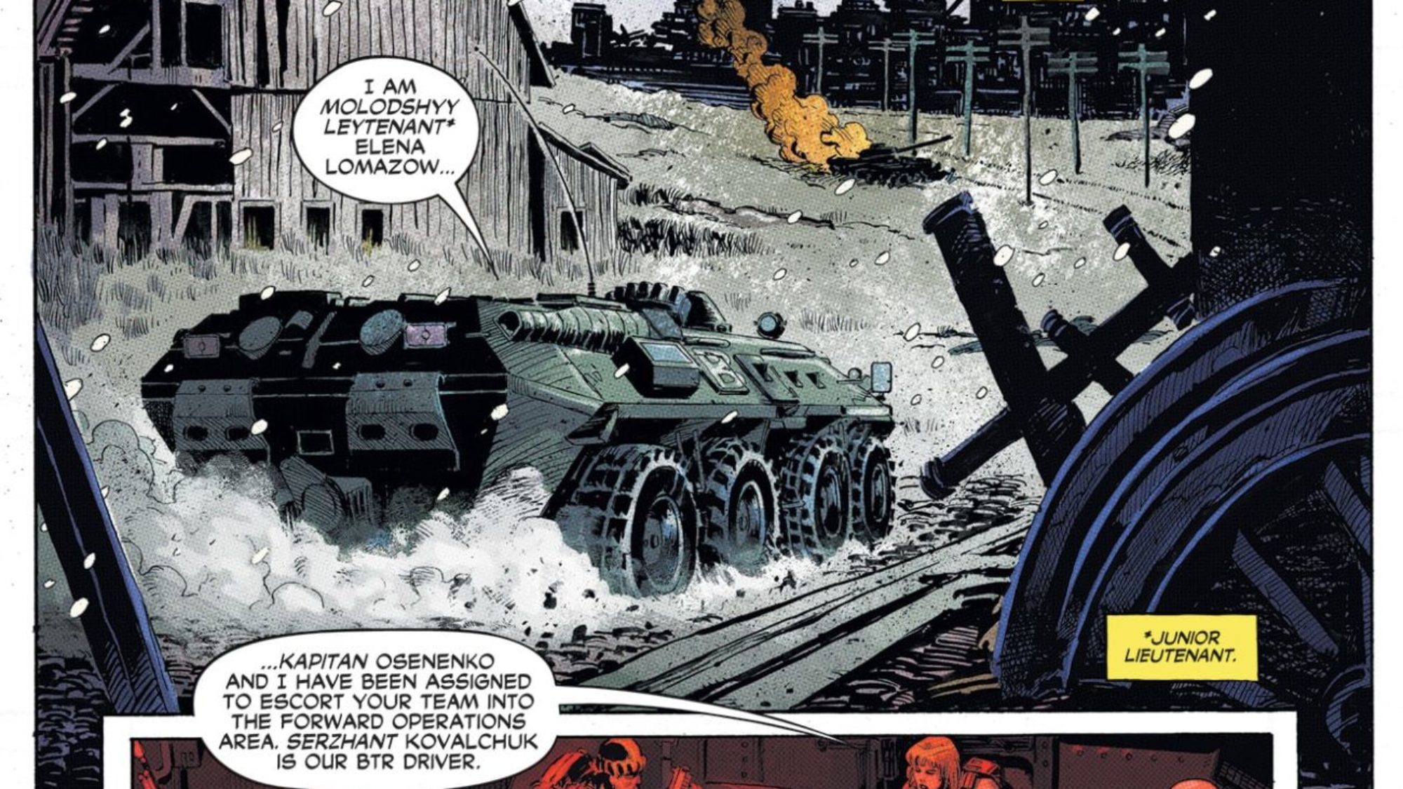 GI Joe: A Real American Hero #325 Preview: Fresh Meat in Borovia