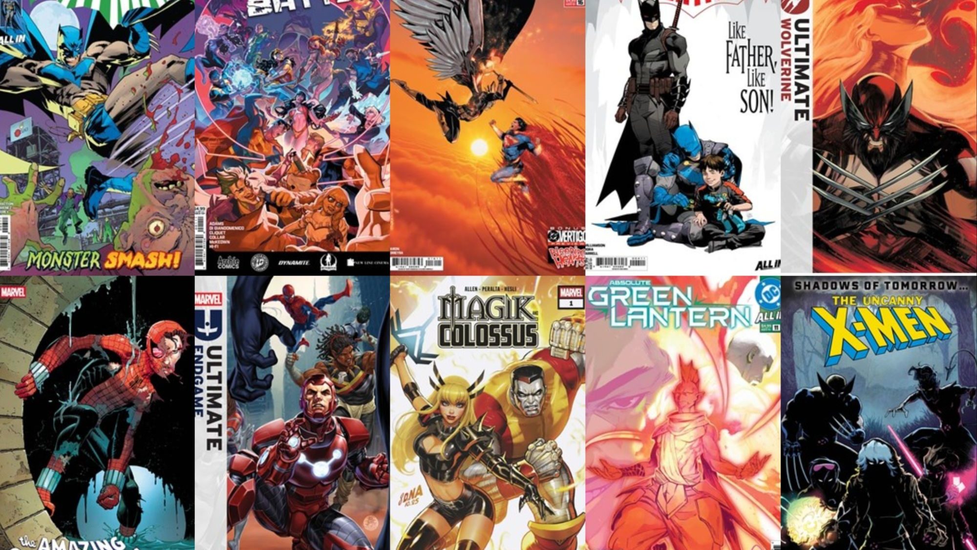 Batman, K.O & Absolute in Bleeding Cool Top Ten Weekly Bestseller List