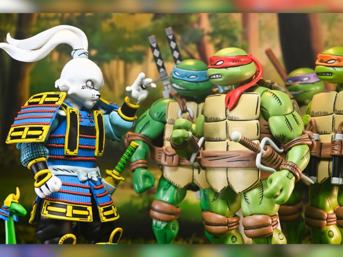 NECA Finally Debuts Their Ultimate Usagi Yojimbo x TMNT Figure