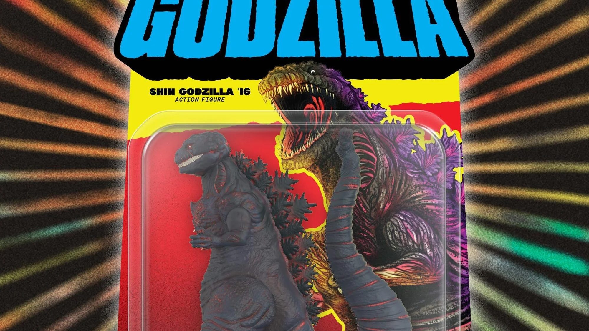 Evolutionary Chaos of Shin Godzilla Arrives with New Super7 ReAction