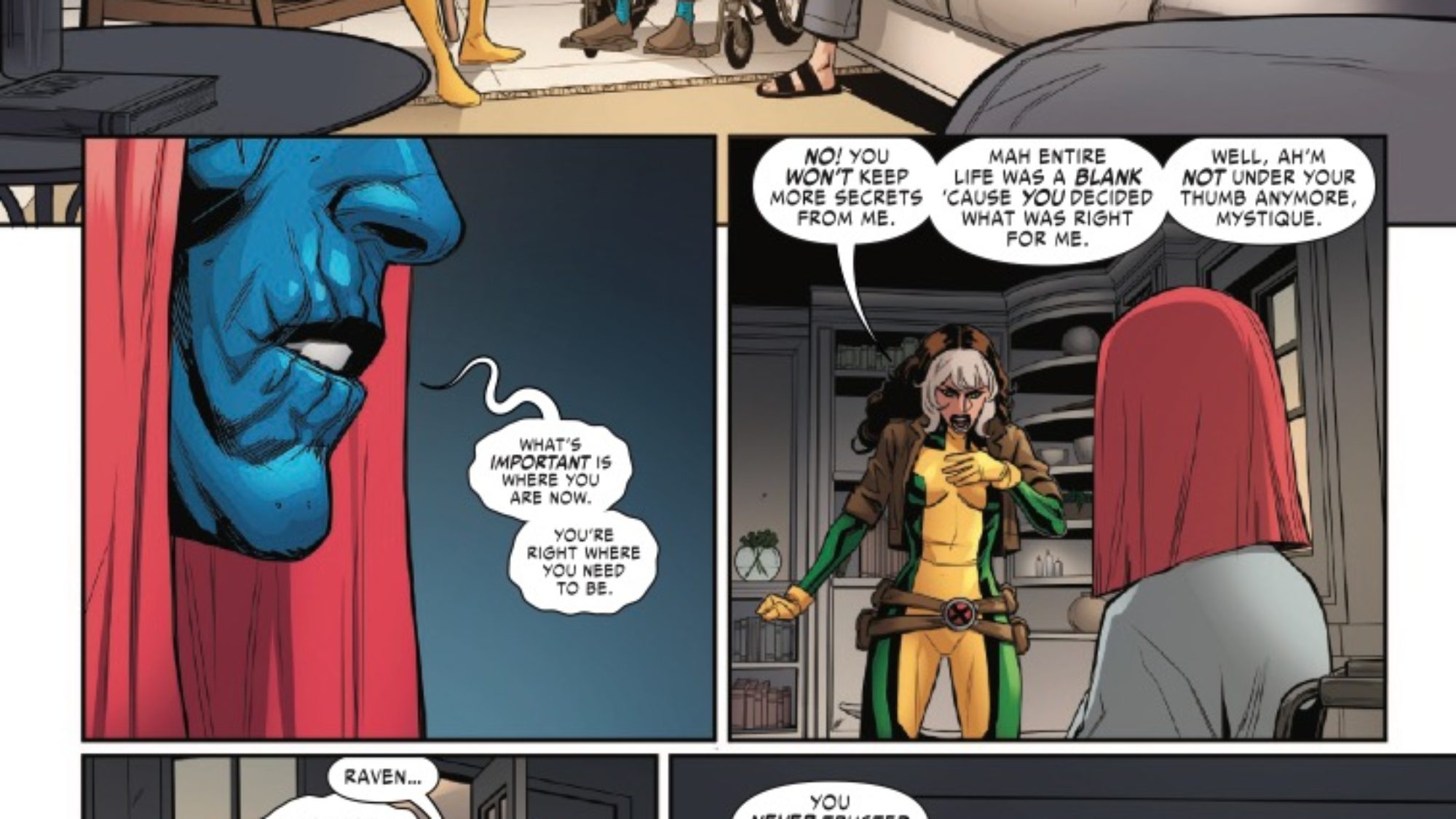Rogue #2 Preview: Mystique's Truth is a Hot Mess