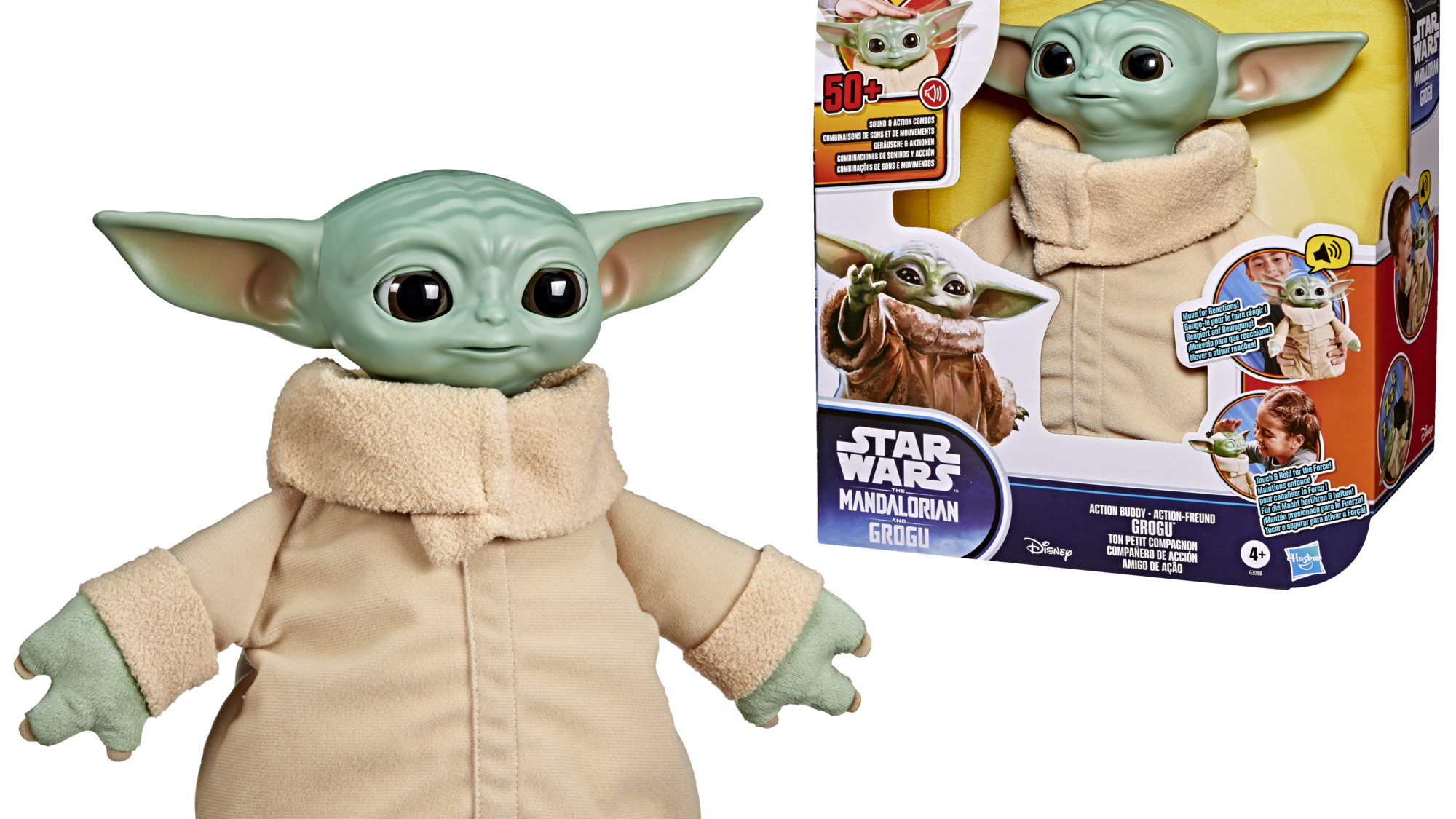 New Interactive The Mandalorian &amp; Grogu Action Buddy Grogu Debuts