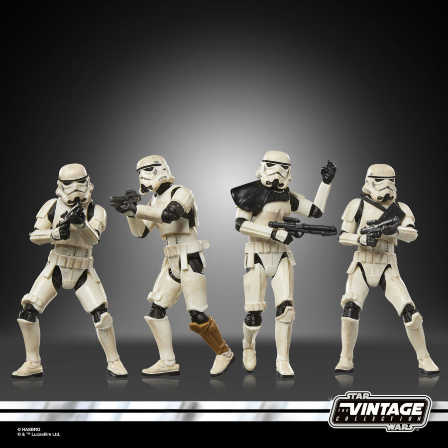 Star Wars - Imperial Stormtrooper con Blaster Black Series Figura de