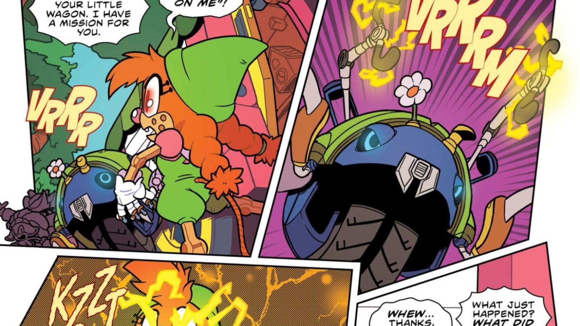 Sonic the Hedgehog #84 Preview: Metal Sonic Goes AWOL