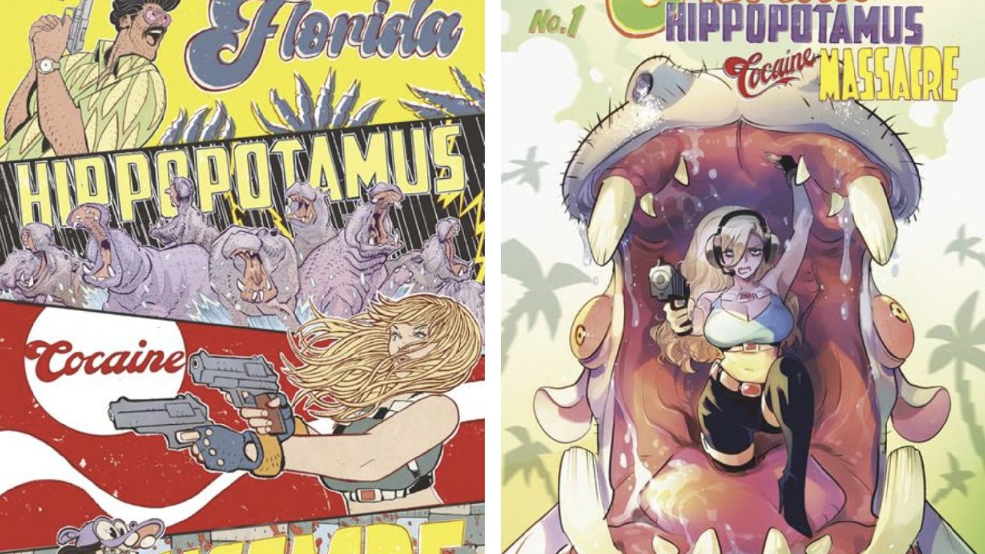 Florida Hippopotamus Cocaine Massacre #1 Is Now A $50 Comic