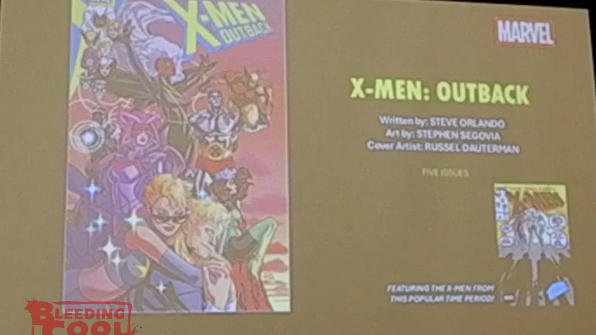 Marvel Returns The X-Men to Australia With X-Men Outback in June