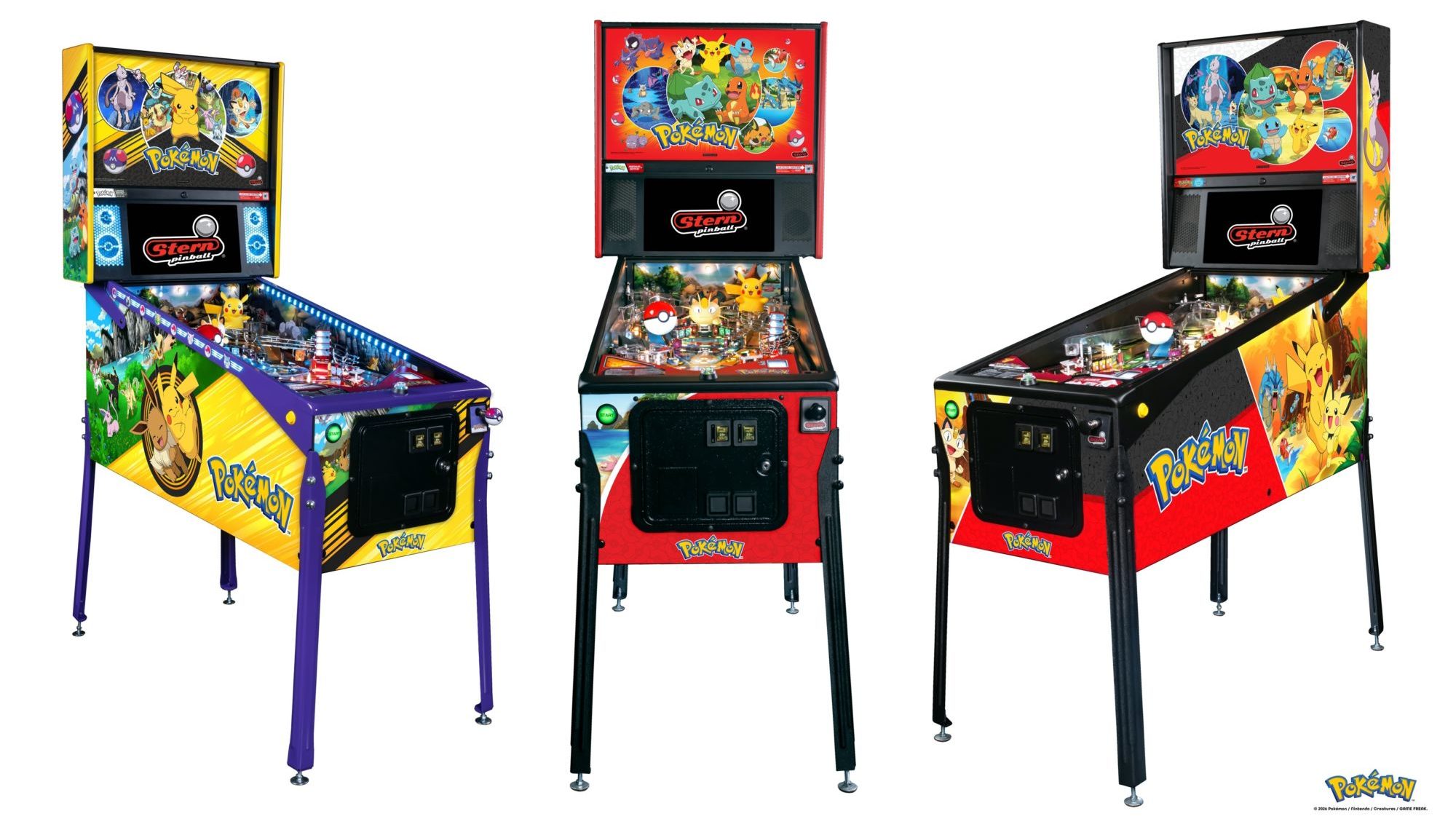 Stern Pinball Unveils New Pokémon Pinball Machines