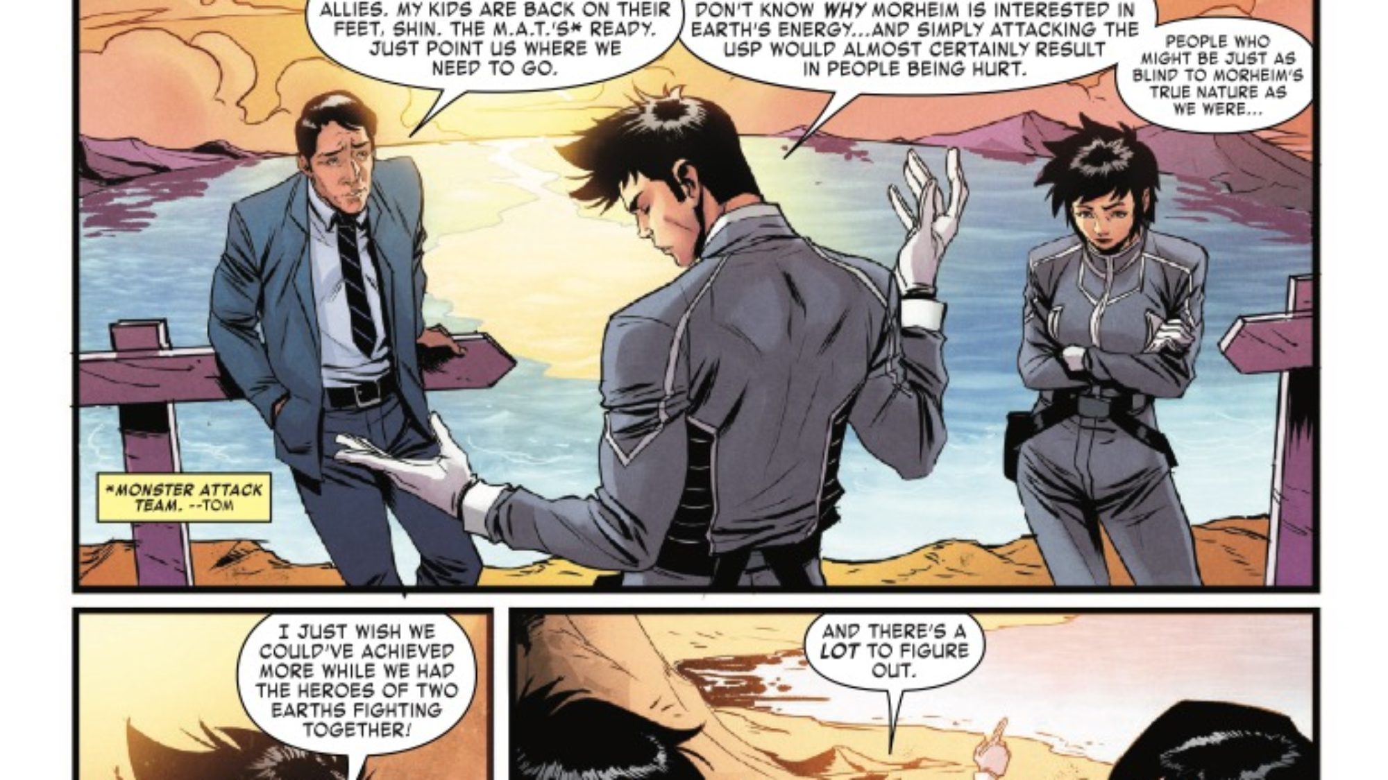 The Fall of Ultraman #1 Preview: Ultraman's Epic Curtain Call