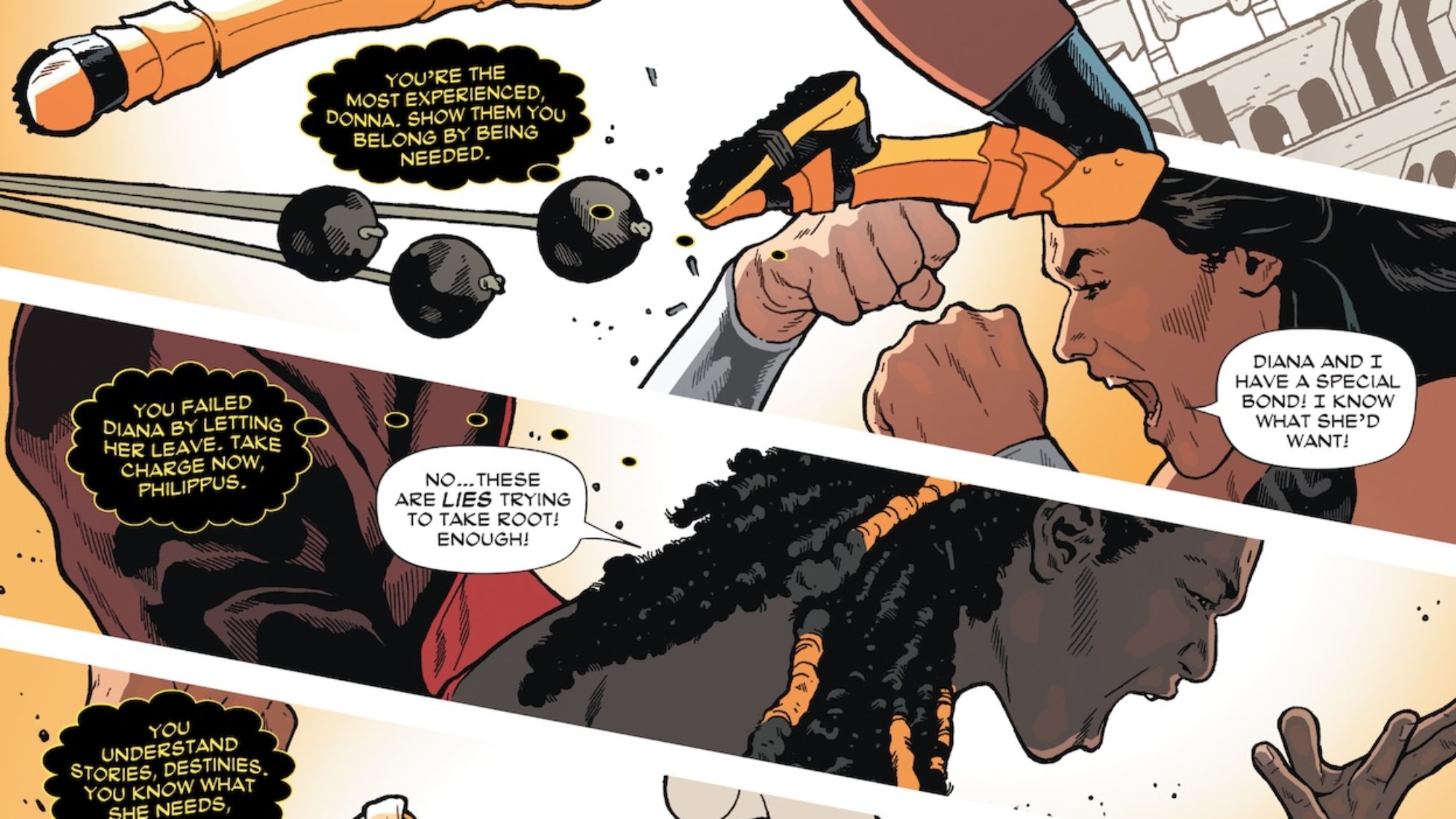 Wonder Woman #30 Preview: Trinity Troubles Take Center Stage