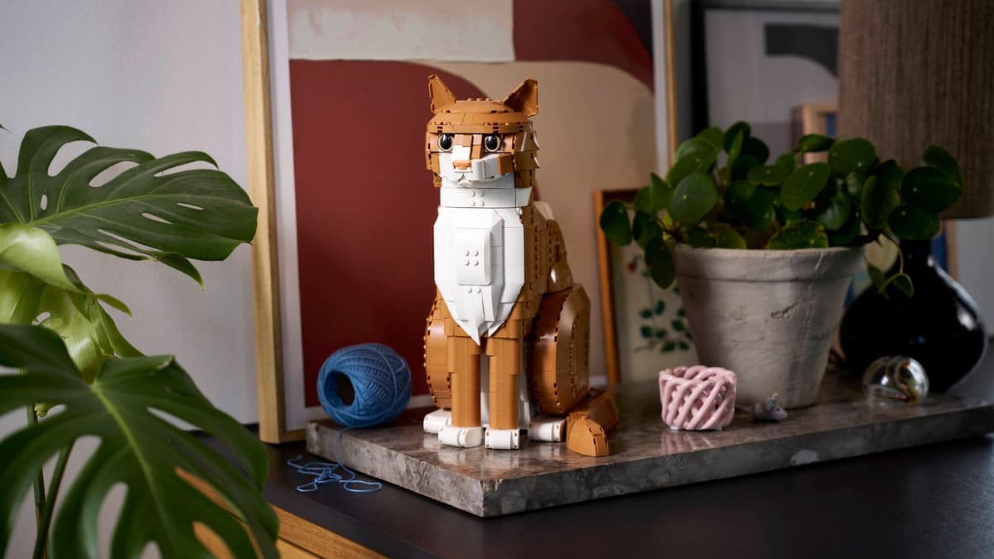 Build Up Your Cat Collection with the New LEGO Ideas Orange Cat