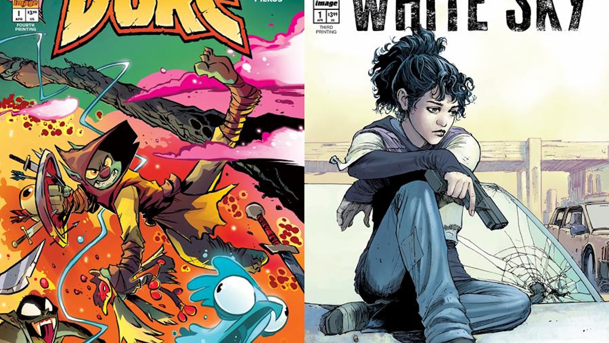 D’Orc #1 Gets Fourth Printing, White Sky #1 Gets Third