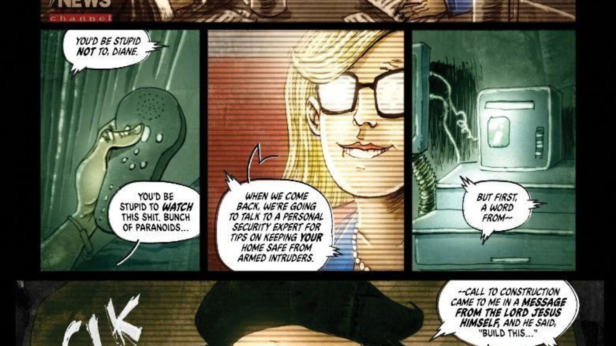Department of Truth #36 Preview: Static vs. Superstition