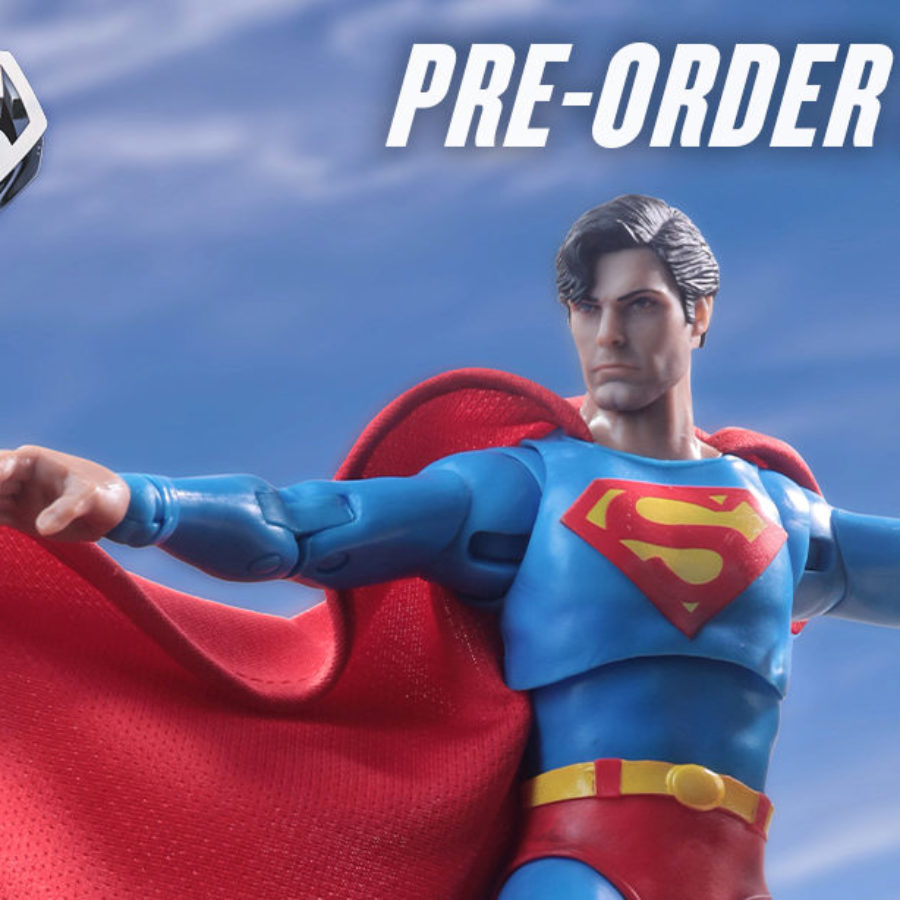 Figurine Superman Matty Collector - Christopher Reeves - Collection, Neuve