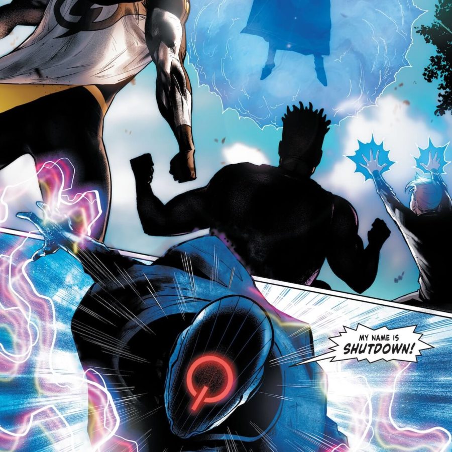 Batman/Static: Beyond #4 Preview: Cosmic Cold Shoulder Awaits