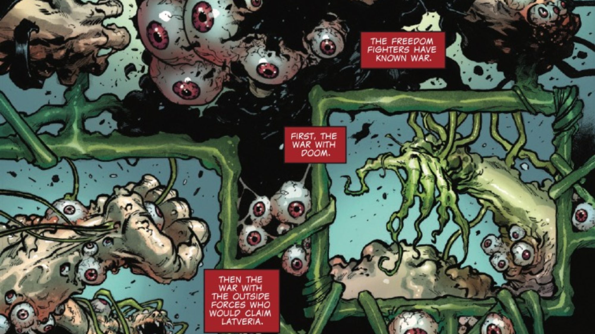 Dungeons of Doom #3 Preview: Red Hulk’s Zombie Problem