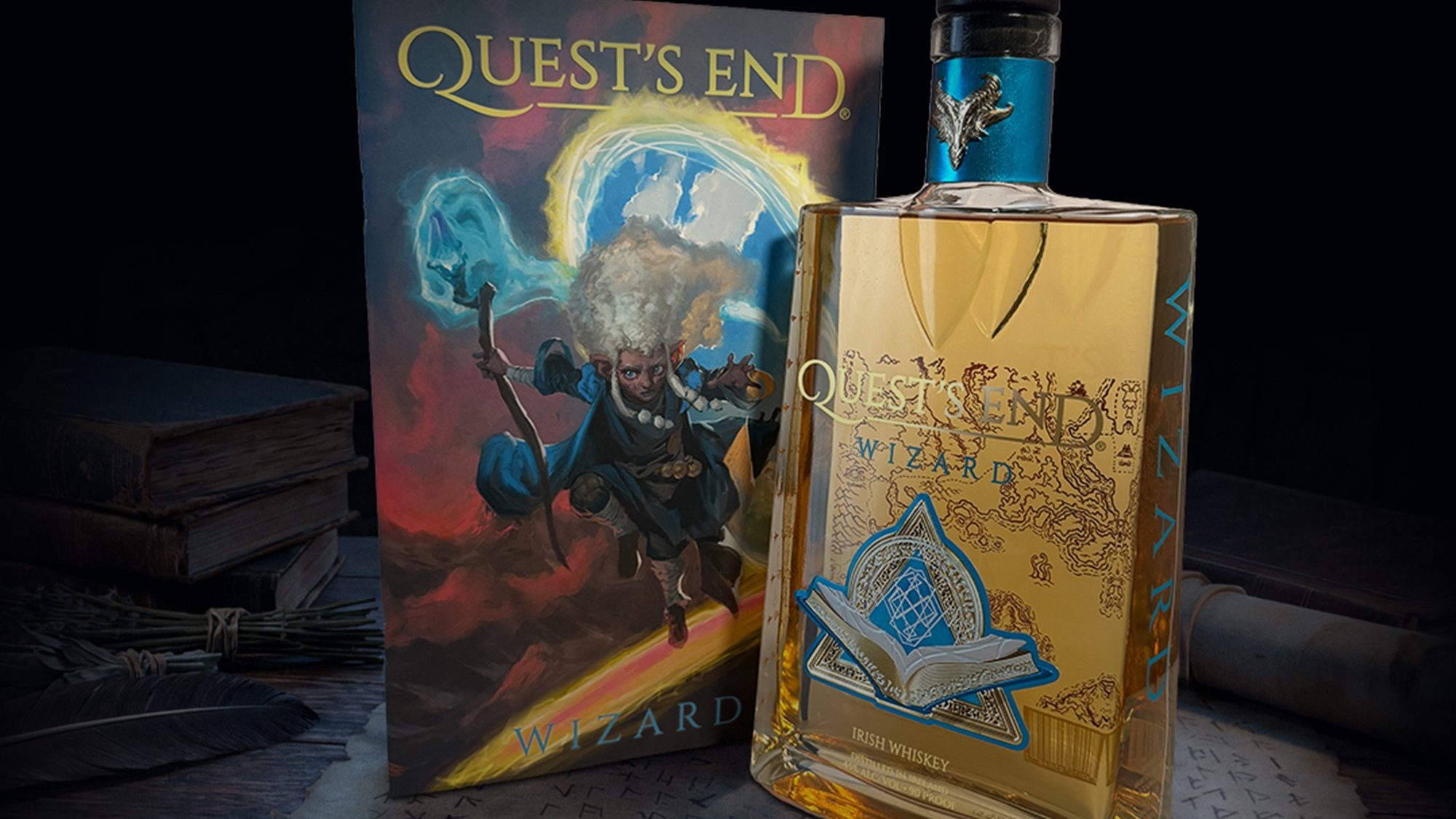 Find Familiar Spirits Unveils Quest's End Wizard Irish Whiskey