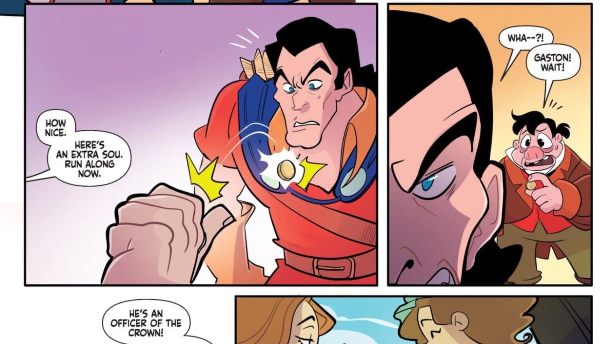Disney Villains: Gaston #1 Preview: Gaston's Gallant Gamble