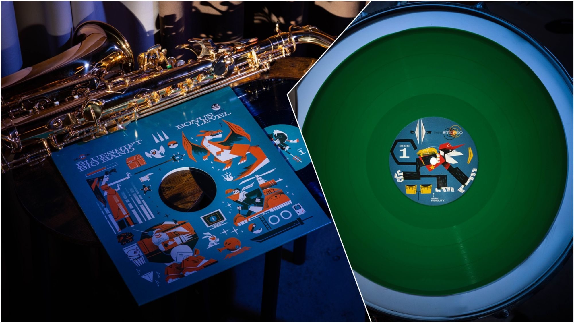 New Joystick Jazz Album By The Blueshift Big Band Arrives on iam8bit