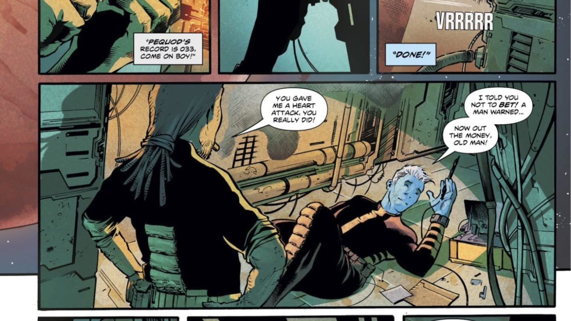 Astro Quantum #2 Preview: Captain Akhab's Cold Revenge