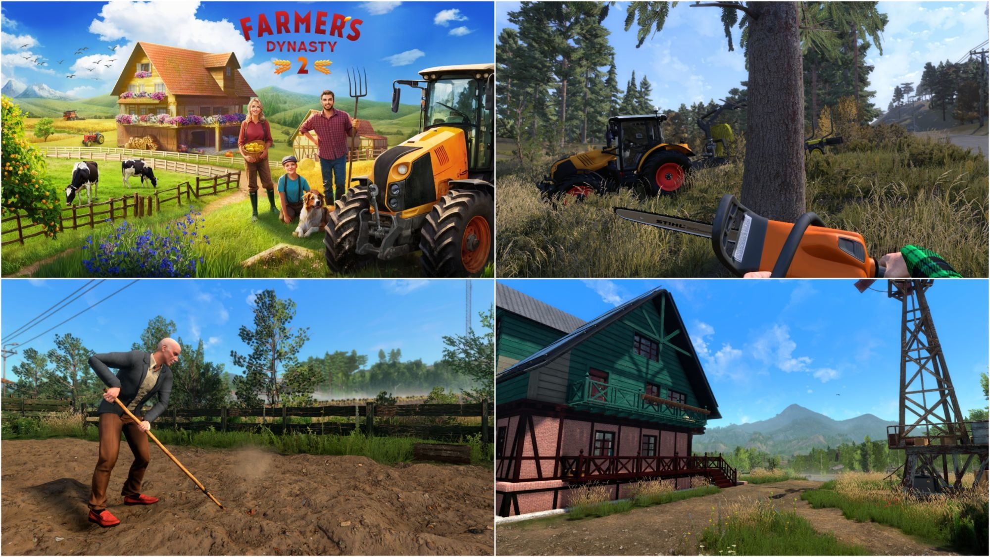 Farmer's Dynasty 2 Confirmed For April Early Access Release