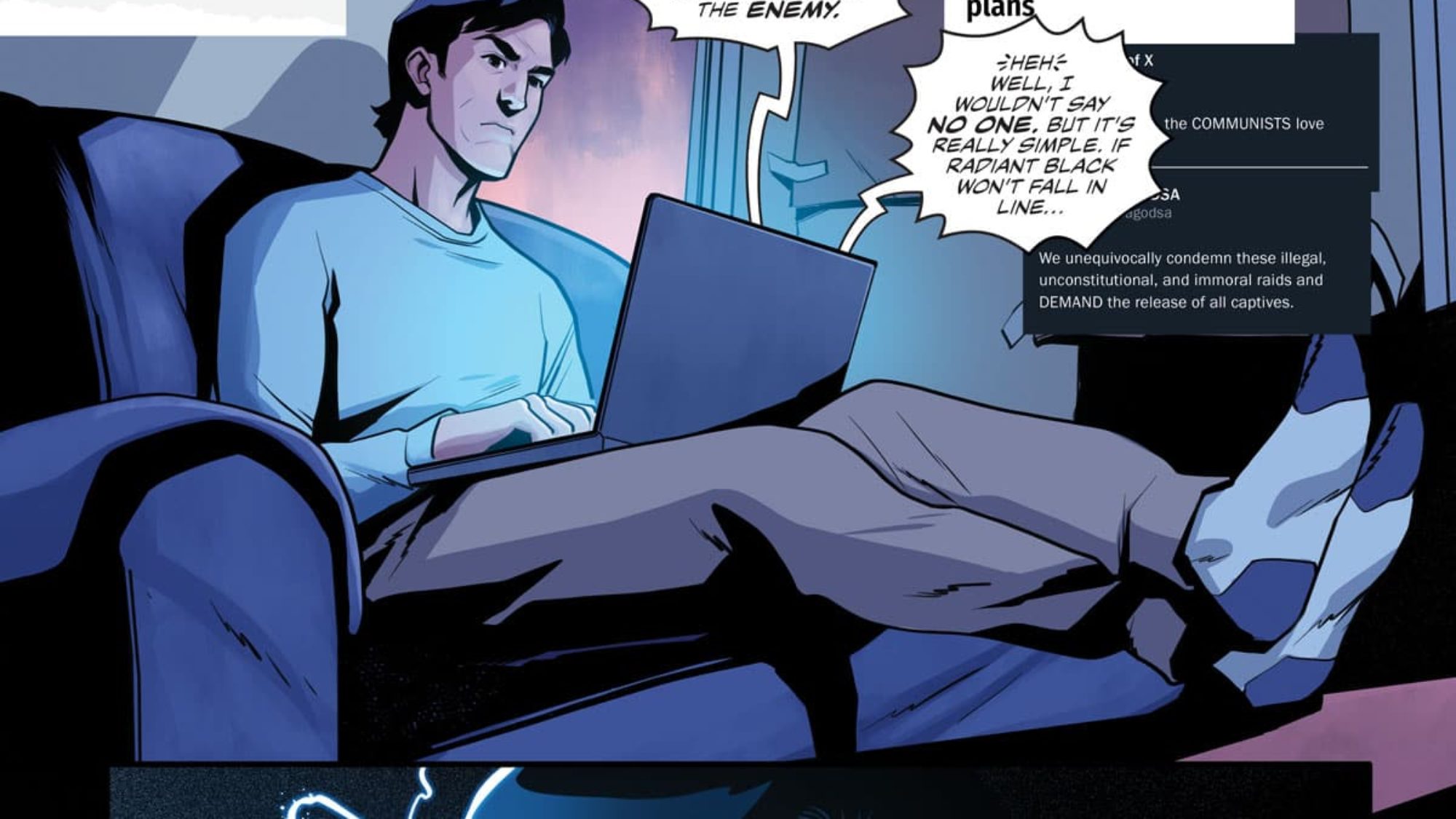 Radiant Black Explores Limits Of Superpowers